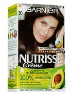 haarfarbe haarfarben marken nutrisse dunkelbraun 30