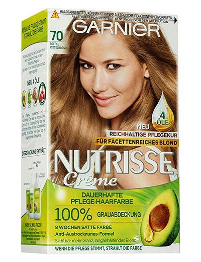 70-Toffee-Mittelblond-Dauerhafte-Pflege-Haarfarbe-Nutrisse-Creme-1Stk-Vorderseite-Garnier-DE-kl