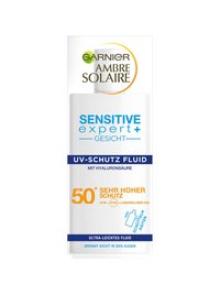 Ambre Solaire Sensitive expert+ Gesicht UV-Schutz Fluid