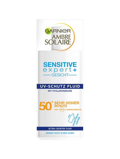 Ambre Solaire Sensitive expert+ Gesicht UV-Schutz Fluid