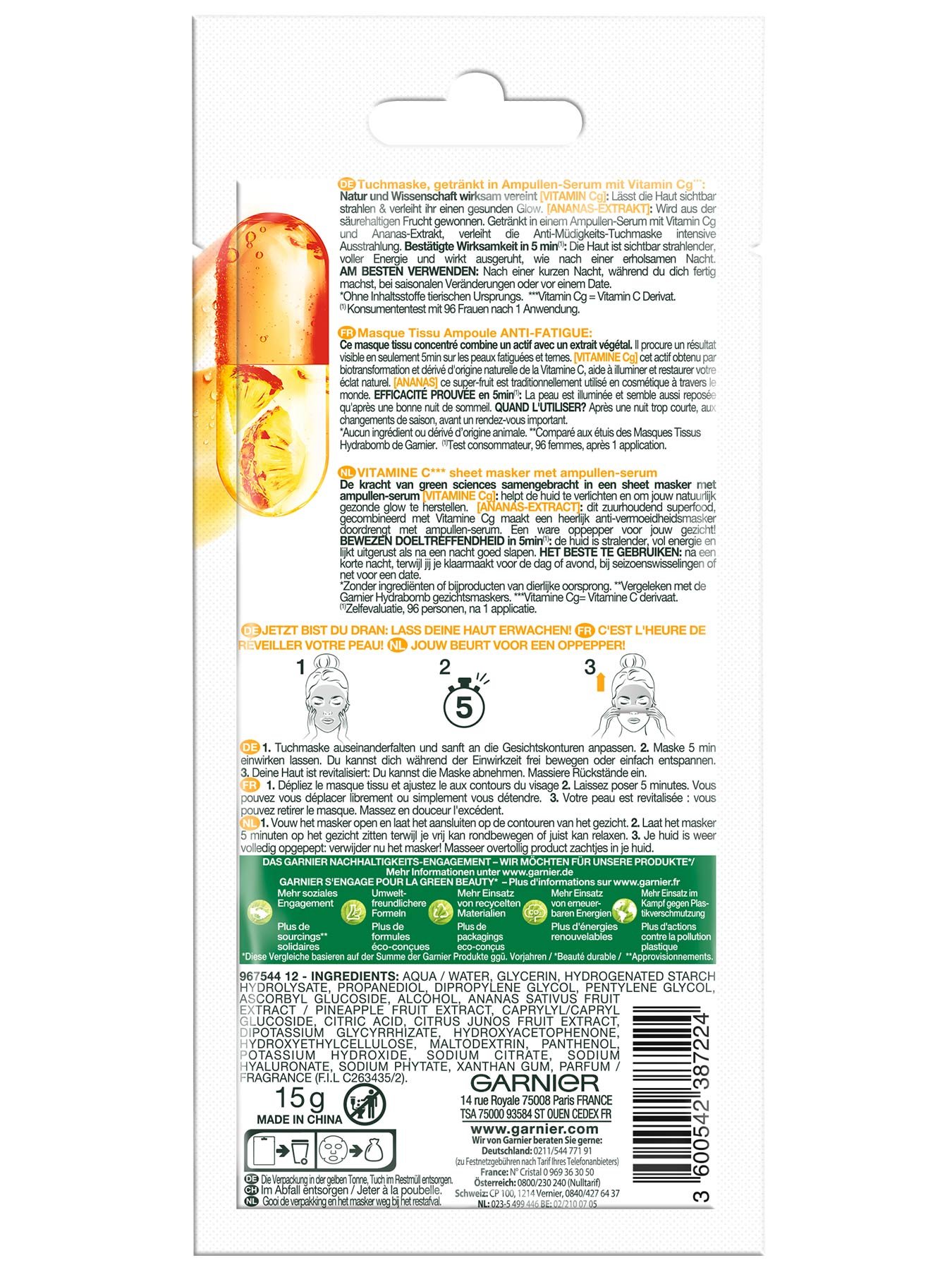 Ampoule-Tissue-Mask-Vitamin-C-Front