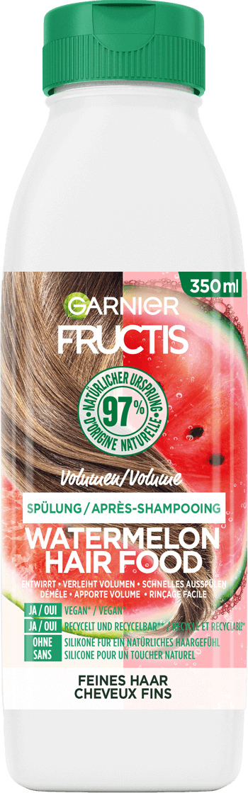 haarpflege haarpflege marken garnier fructis hair food garnier fructis hair food watermelon spuelung