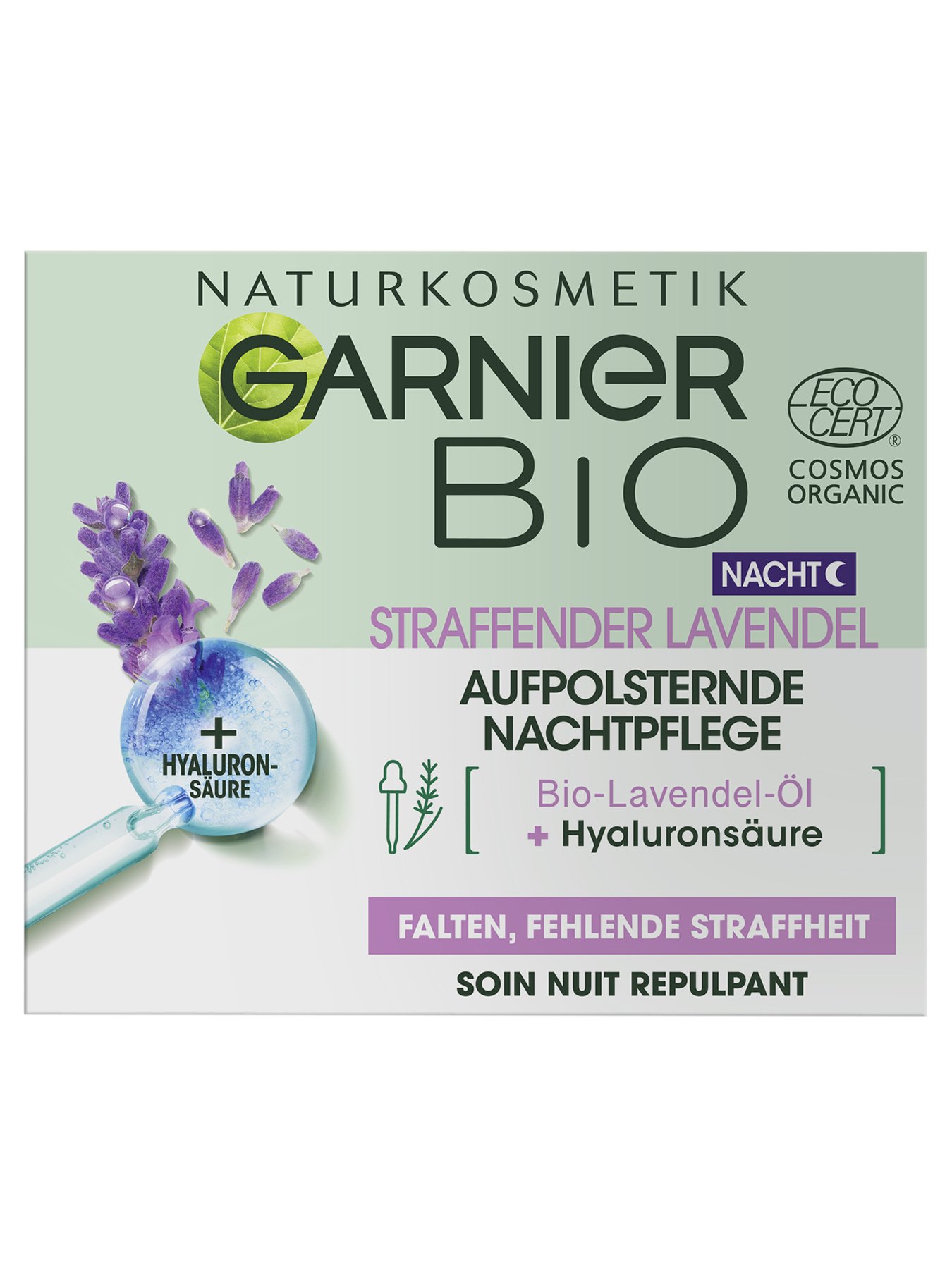 Bio Lavendel Night Cream Front Pack2