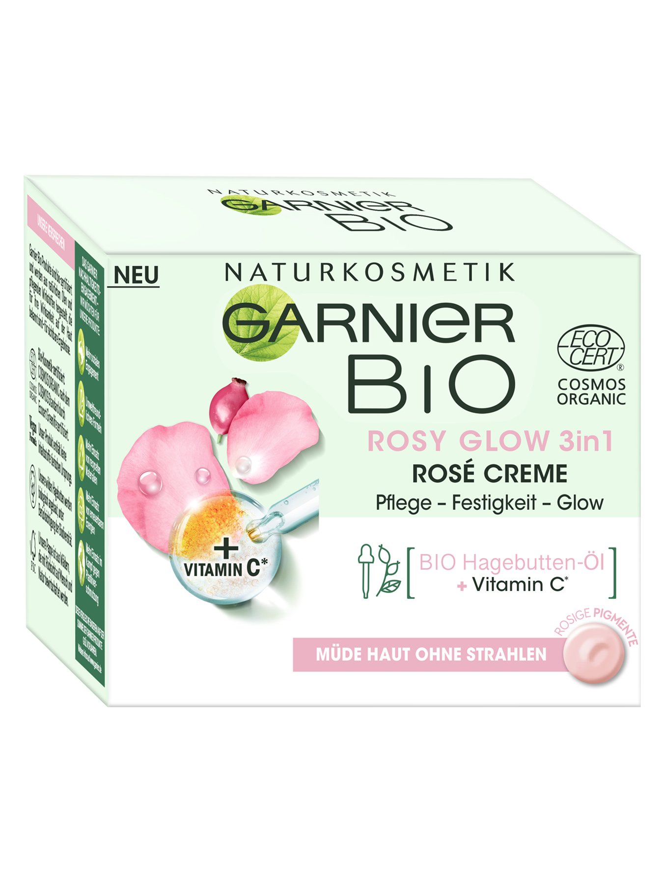 Garnier Bio Rosy Glow 3in1 Rosé Creme Product Shot