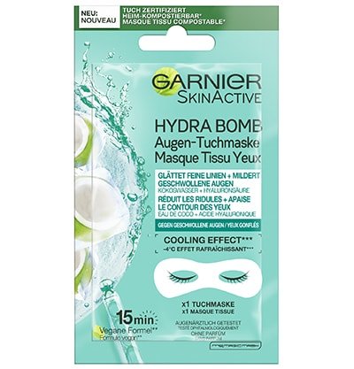 Garnier Hydra Bomb Augen-Tuchmaske Kokos_400x417