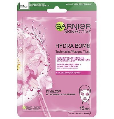 Garnier Hydra Bomb Tuchmaske Sakura_400x417px