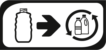RECYCLING ICONS SENSITIVE EXPERT BOTTLE