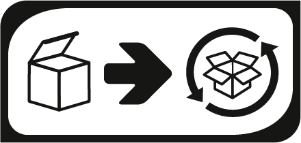 RECYCLING ICONS CREAM PACK