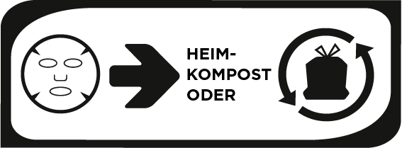 RECYCLING ICONS TISSUE MASKS BIODEGRADABLE 2