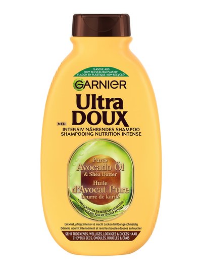 Garnier Ultra Doux Intensiv Nährendes Shampoo Avocado-Öl & Sheabutter - Produktabbildung