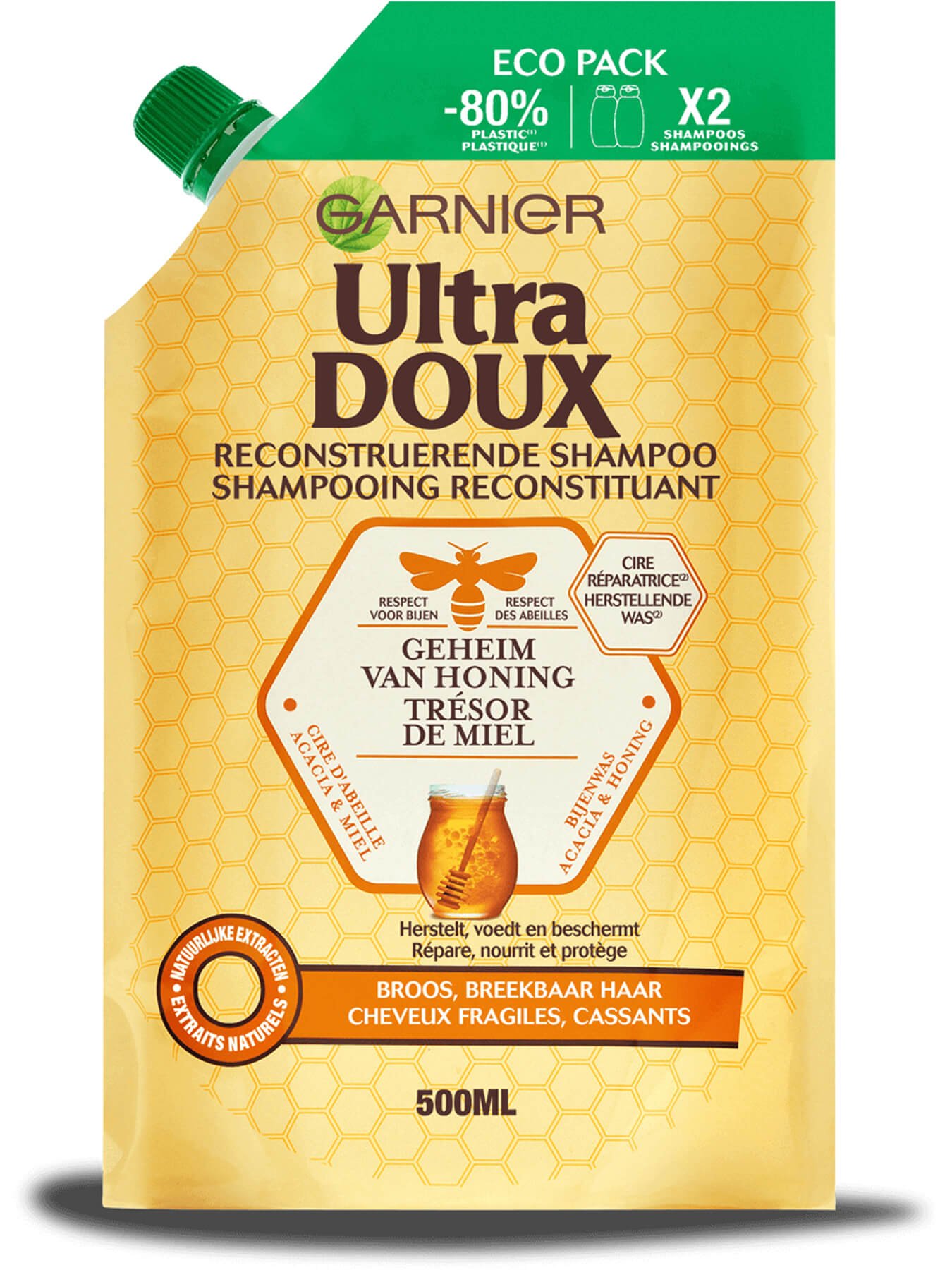 Ultra Doux Honey Refill Pack Front