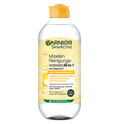 Garnier Mizellen Reinigungswasser All-in-1 Vitamin Garnier mit 